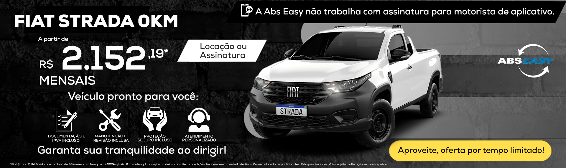 Fiat Strada por Assinatura